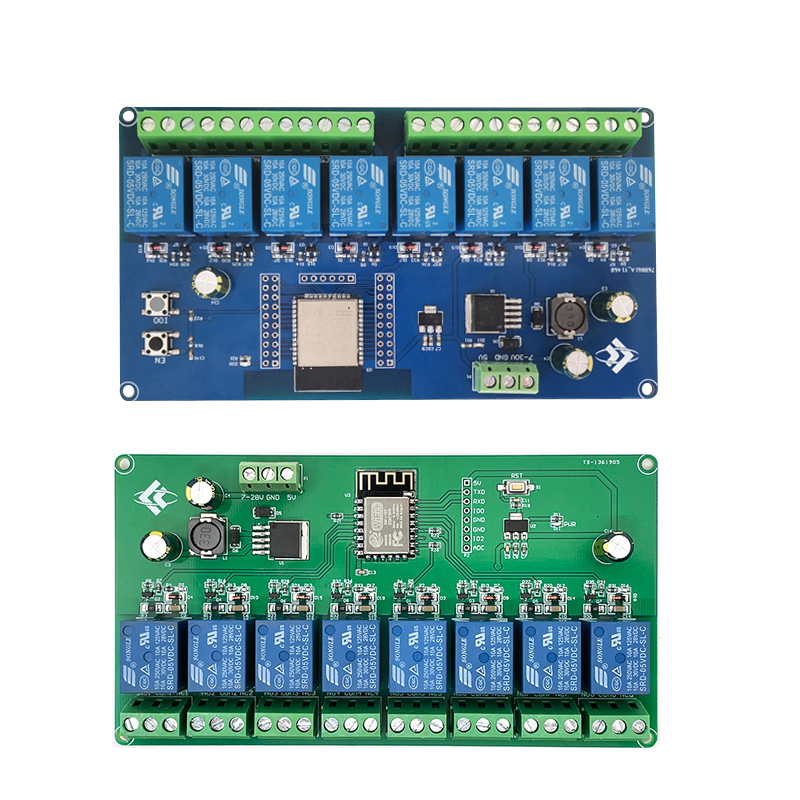 Smart Home Esp8266 - รีเลย์โมดูล Esp-12F 8ช่องสัญญาณ WiFi ESP8266/ESP32แผงพัฒนา ESP32-WROOM