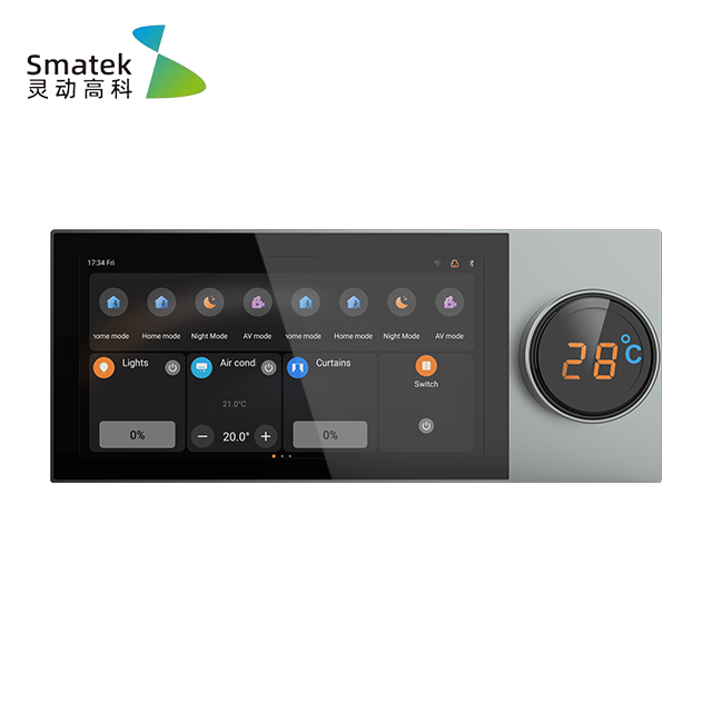 Smart Home Control Panel - สวิตช์ผนังระบบสมาร์ทโฮม KNX EIB อเนกประสงค์ ขนาด 6