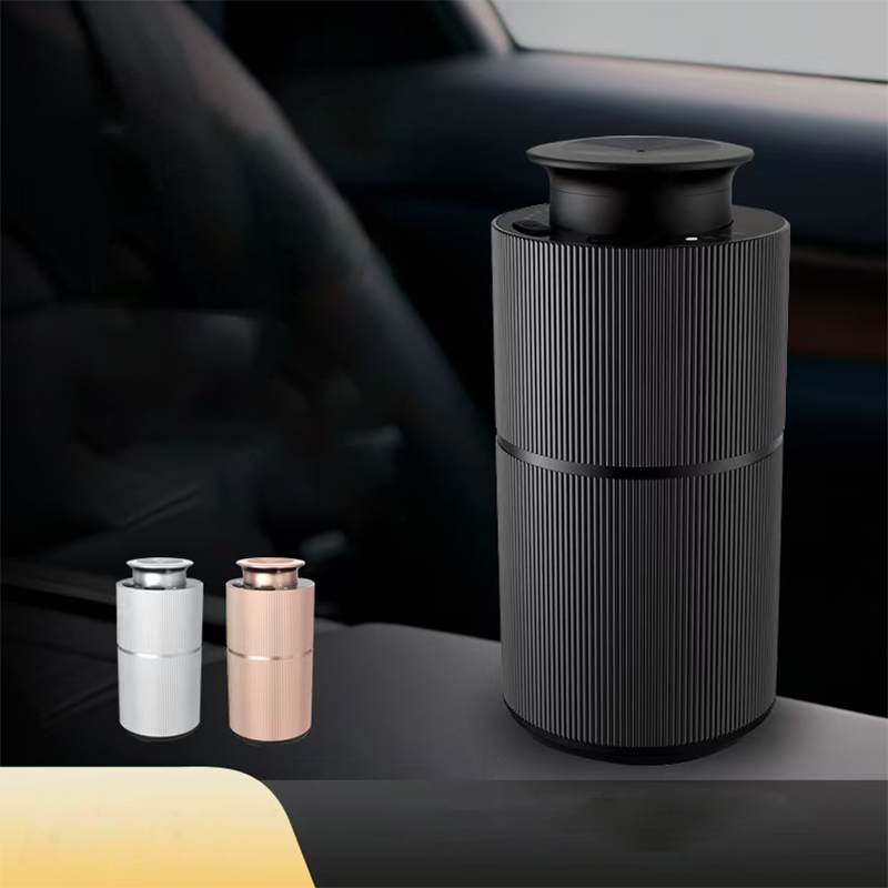 Smart Humidifier - เครื่องกระจายกลิ่นอโรมาแบบพกพา ไร้น้ำ ใช้ในรถยนต์ บ้าน และออฟฟิศ ตัวเครื่องโลหะ