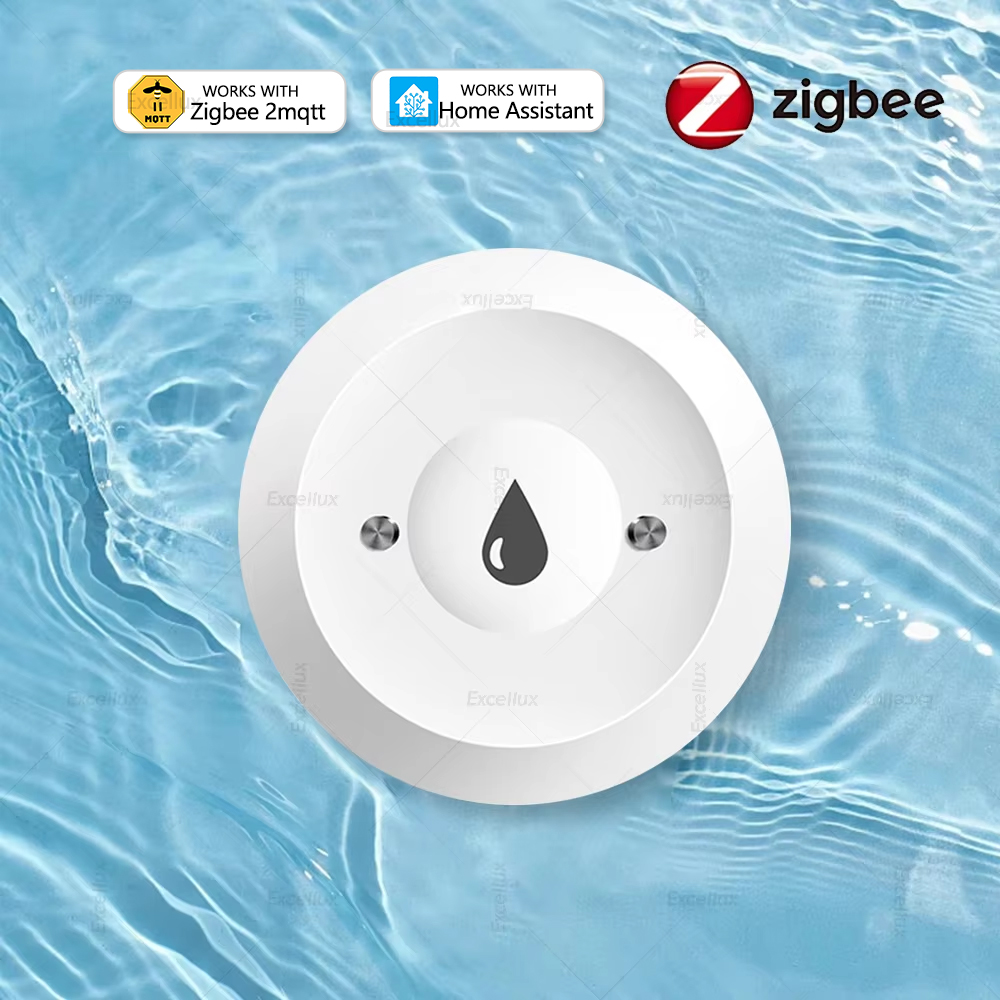 Smart Home Project - Zigbee เครื่องตรวจจับน้ํารั่วเซนเซอร์เครื่องตรวจจับการรั่วไหล Smart Home Security การตรวจสอบเวลาจริงสนับสนุน