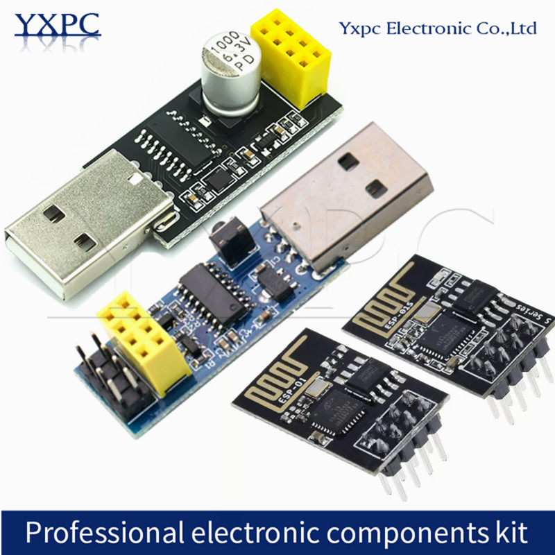 Smart Home Esp8266 - ESP01 โปรแกรมเมอร์อะแดปเตอร์ UART GPIO0 ESP-01 ESP-01S