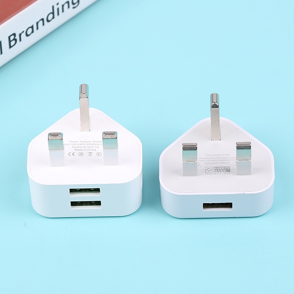 Smart Home Xiaomi - อะแดปเตอร์ชาร์จไฟแบบ 2in1 หัวปลั๊กแบบ UK 3 ขา