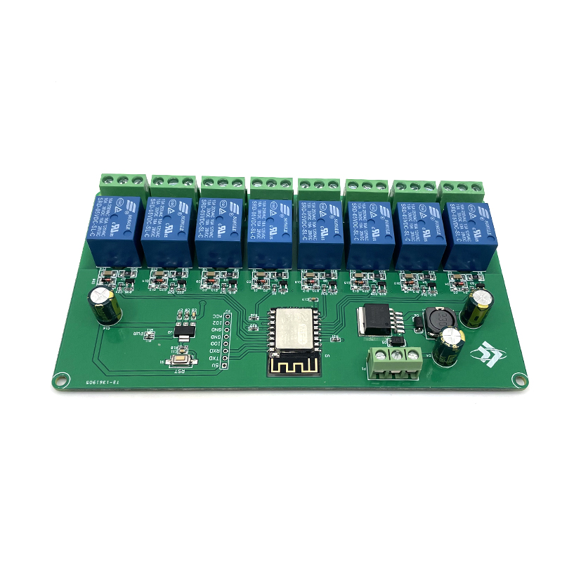 รีเลย์โมดูล Esp-12F 8ช่องสัญญา - Smart Home Esp8266 บทวิจารณ์และราคา