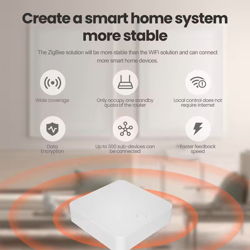 Tuya ZigBee 3.0 สมาร์ทฮับ, บริ - Smart Home Hub Samsung บทวิจารณ์และราคา