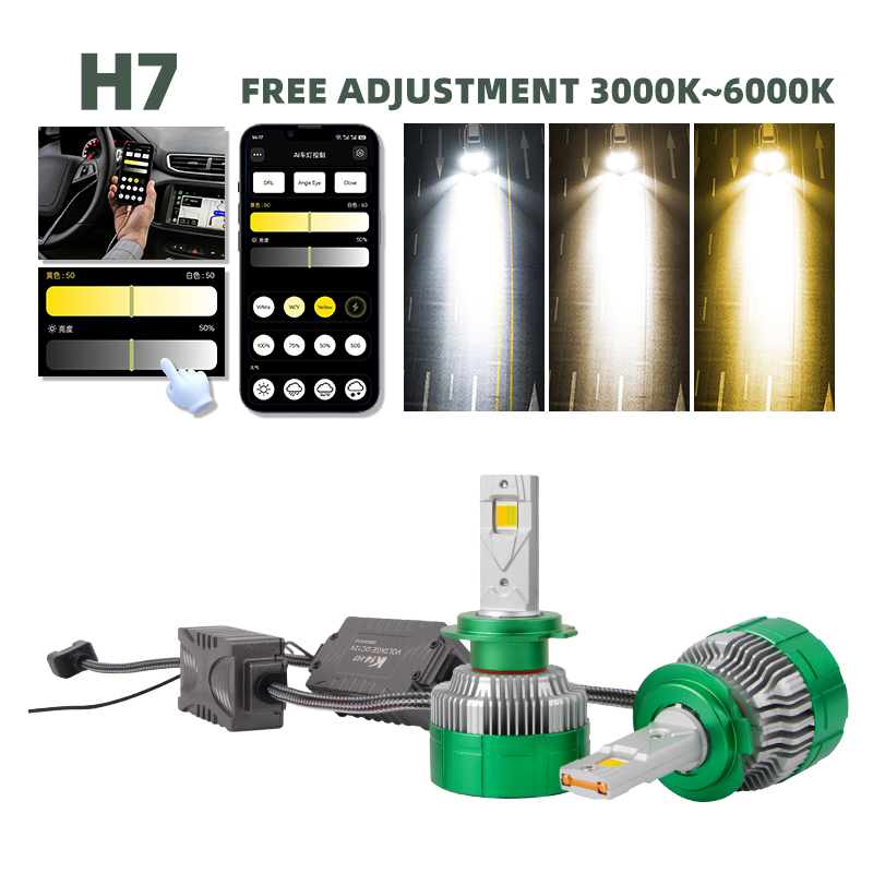 หลอดไฟหน้ารถยนต์ LED รุ่นขายดี - Voice Control Light Bulb บทวิจารณ์และราคา