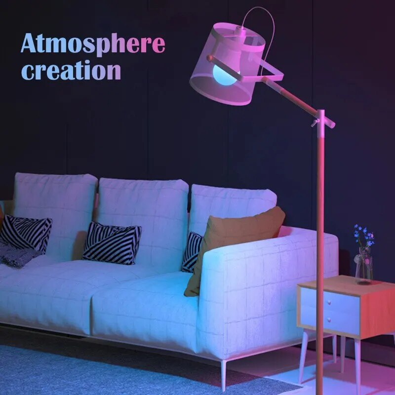 16 สี RGB หลอดไฟ LED หลอดไฟหลา - Voice Control Light Bulb บทวิจารณ์และราคา