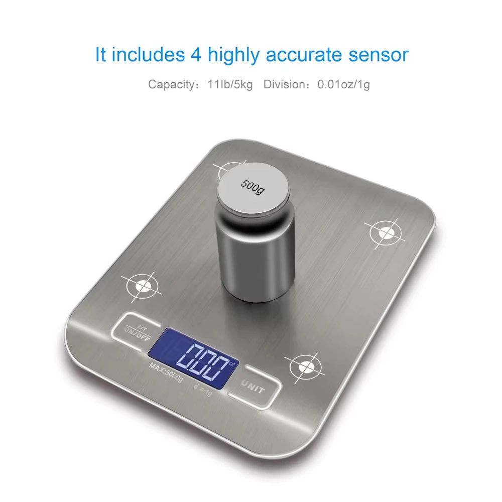อิเล็กทรอนิกส์เครื่องชั่งดิจิต - Smart Home Utensils บทวิจารณ์และราคา