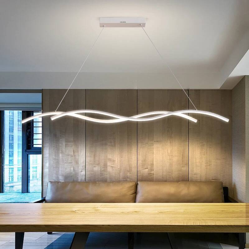 โคมไฟติดเพดาน LED สีดำสีขาวสำห - Voice Control Light Bulb บทวิจารณ์และราคา