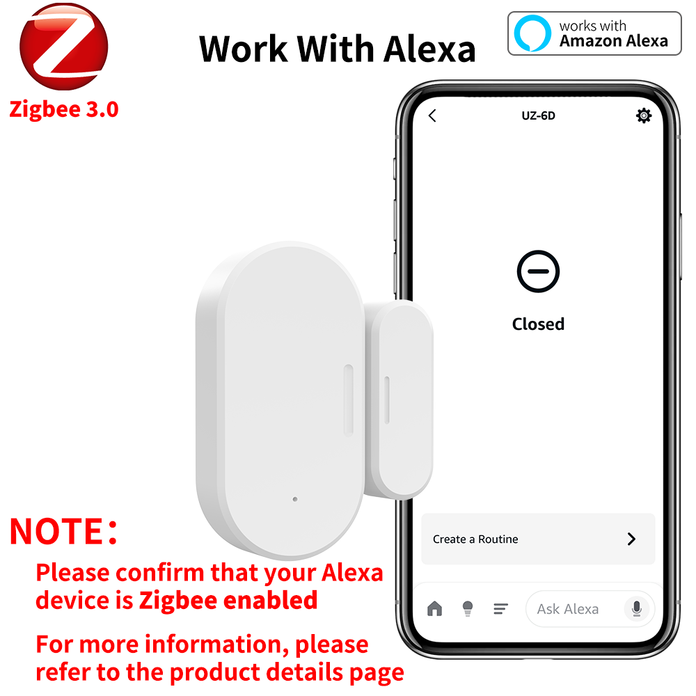 เซ็นเซอร์ประตูหน้าต่าง Zigbee  - Smart Home Yandex บทวิจารณ์และราคา