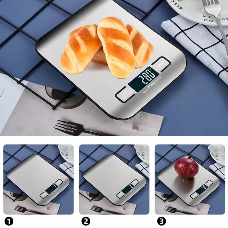 เครื่องชั่งดิจิตอลในครัวจอแสดง - Smart Home Utensils บทวิจารณ์และราคา