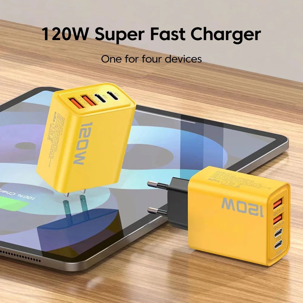 อะแดปเตอร์ชาร์จ USB C PD 120W  - Smart Home Xiaomi บทวิจารณ์และราคา
