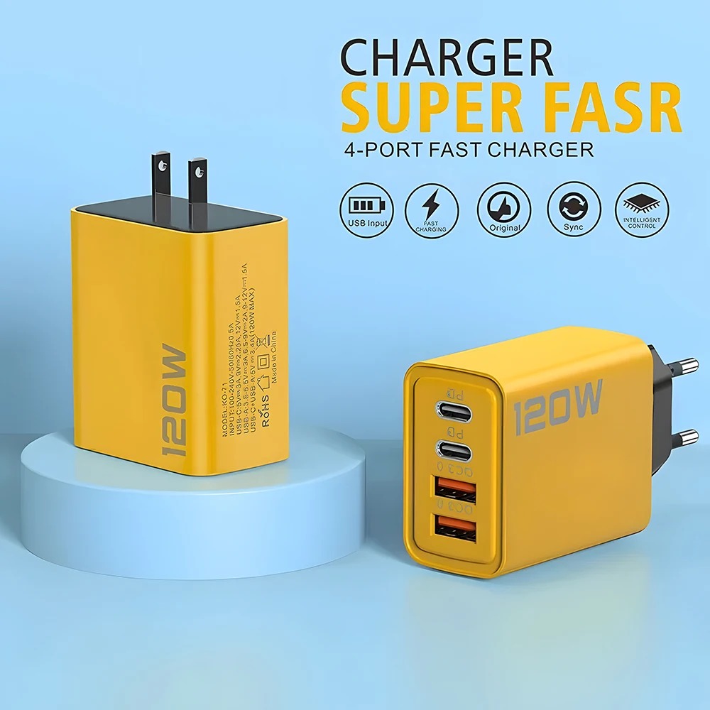 อะแดปเตอร์ชาร์จ USB C PD 120W  - Smart Home Xiaomi บทวิจารณ์และราคา