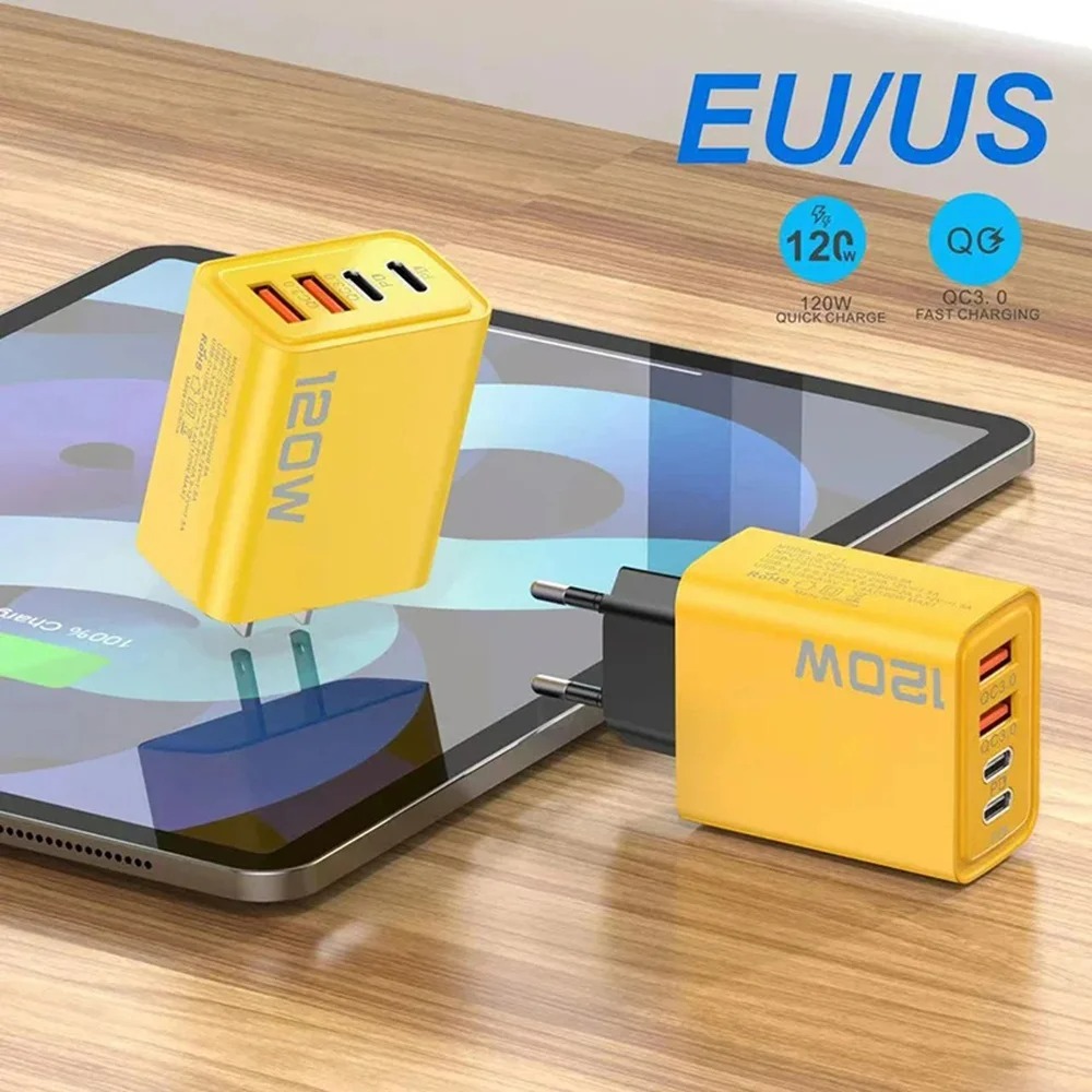 อะแดปเตอร์ชาร์จ USB C PD 120W  - Smart Home Xiaomi บทวิจารณ์และราคา