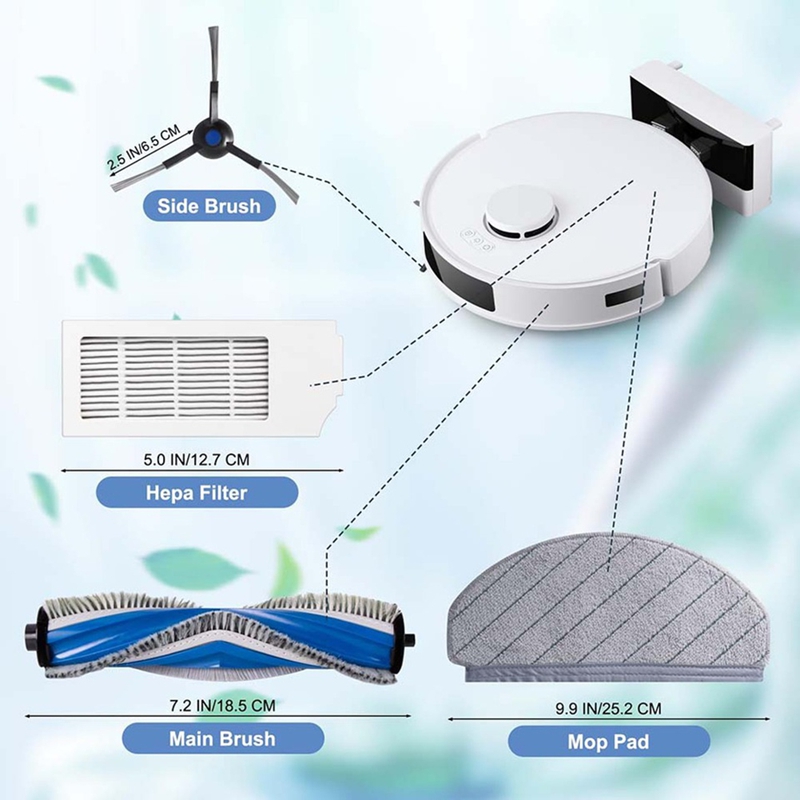 สำหรับหุ่นยนต์ดูดฝุ่น N20 Plus - Robot Vacuum บทวิจารณ์และราคา