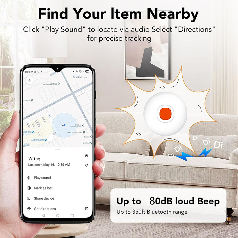 Wesolvet W-Tag เครื่องติดตามอั - Smart Home Hub Samsung บทวิจารณ์และราคา