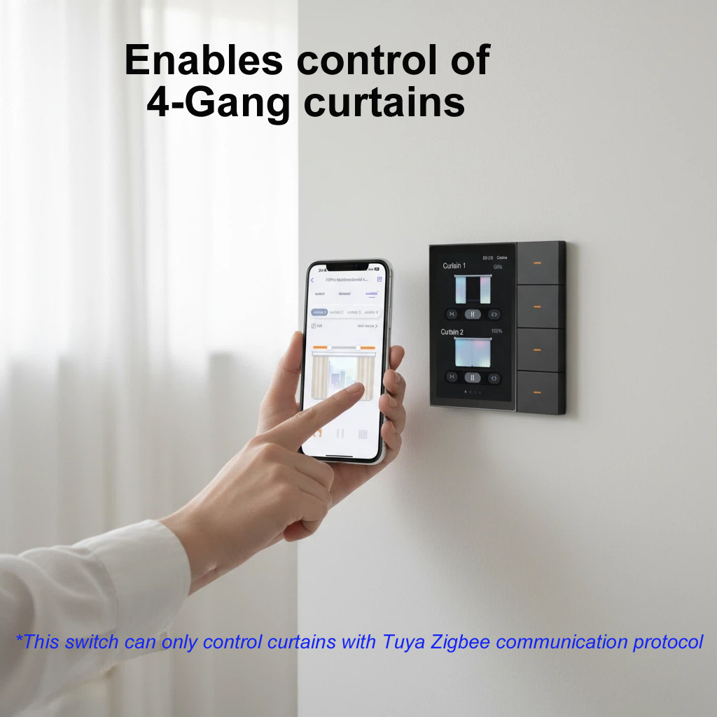แผงควบคุมอัจฉริยะ F3-pro Tuya  - Smart Home Project บทวิจารณ์และราคา