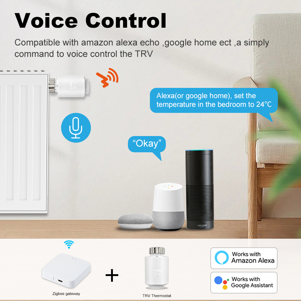 สมาร์ท ZigBee.30 TRV เทอร์โมสต - Smart Home Yandex บทวิจารณ์และราคา
