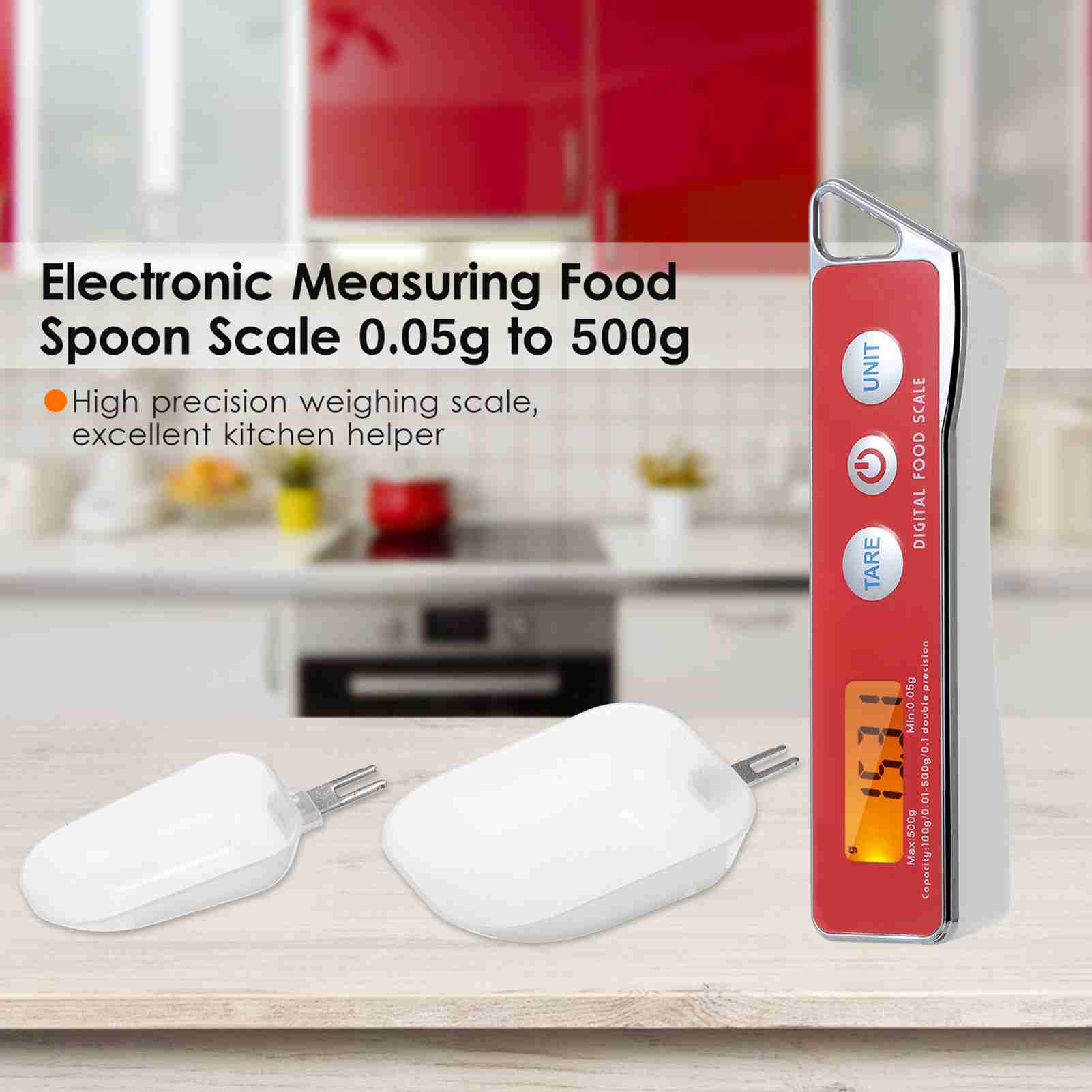 เครื่องชั่งช้อนดิจิตอล เครื่อง - Smart Home Utensils บทวิจารณ์และราคา