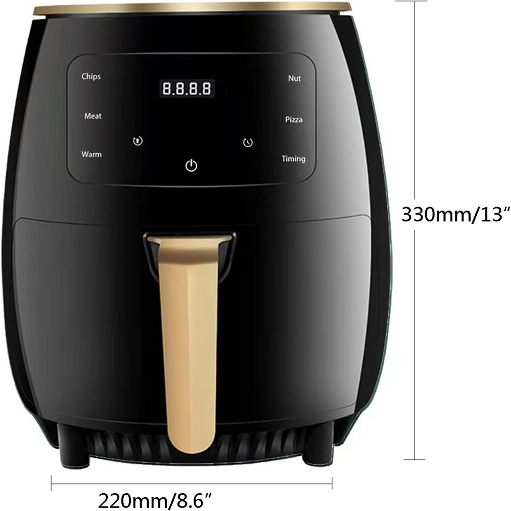 หม้อทอดไร้น้ำมันไฟฟ้า 6 ลิตร ร - Smart Home Project บทวิจารณ์และราคา