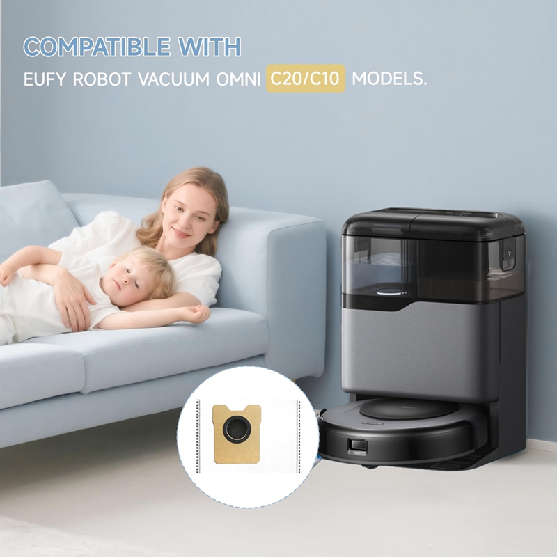 20 แพ็ค C20 ถุงเก็บฝุ่นเหมาะสำ - Robot Vacuum บทวิจารณ์และราคา