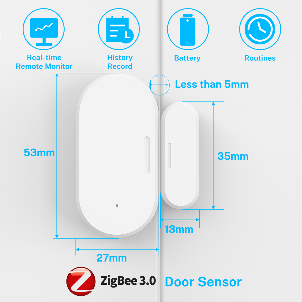 เซ็นเซอร์ประตูหน้าต่าง Zigbee  - Smart Home Yandex บทวิจารณ์และราคา