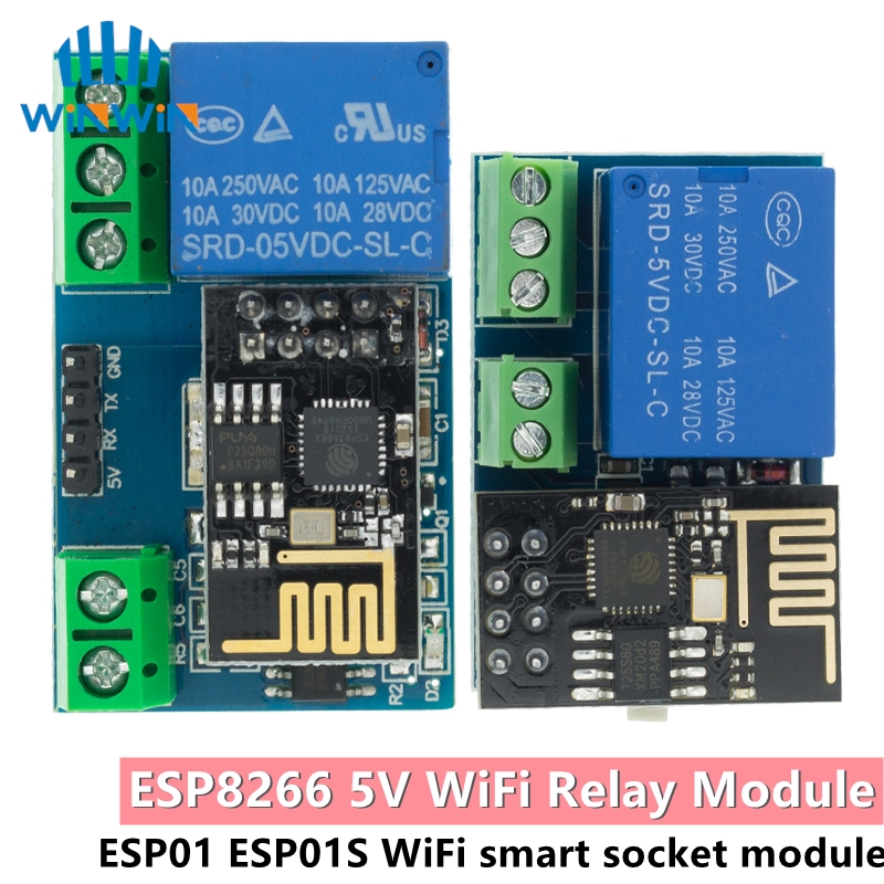 โมดูลรีเลย์ WiFi 5V สำหรับสมาร - Smart Home Esp8266 บทวิจารณ์และราคา