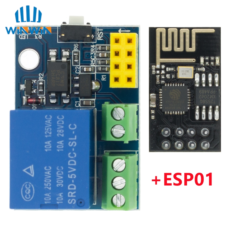 โมดูลรีเลย์ WiFi 5V สำหรับสมาร - Smart Home Esp8266 บทวิจารณ์และราคา