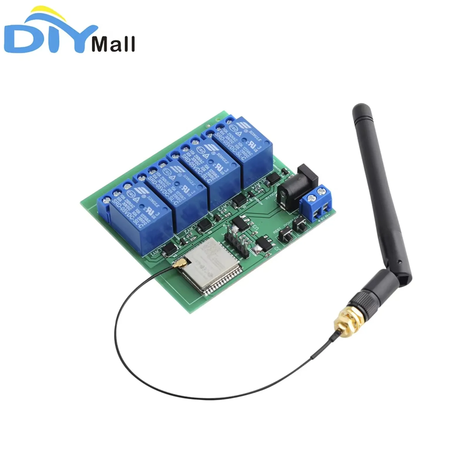 โมดูลรีเลย์ไร้สาย ESP32 4 ช่อง - Smart Home Project บทวิจารณ์และราคา