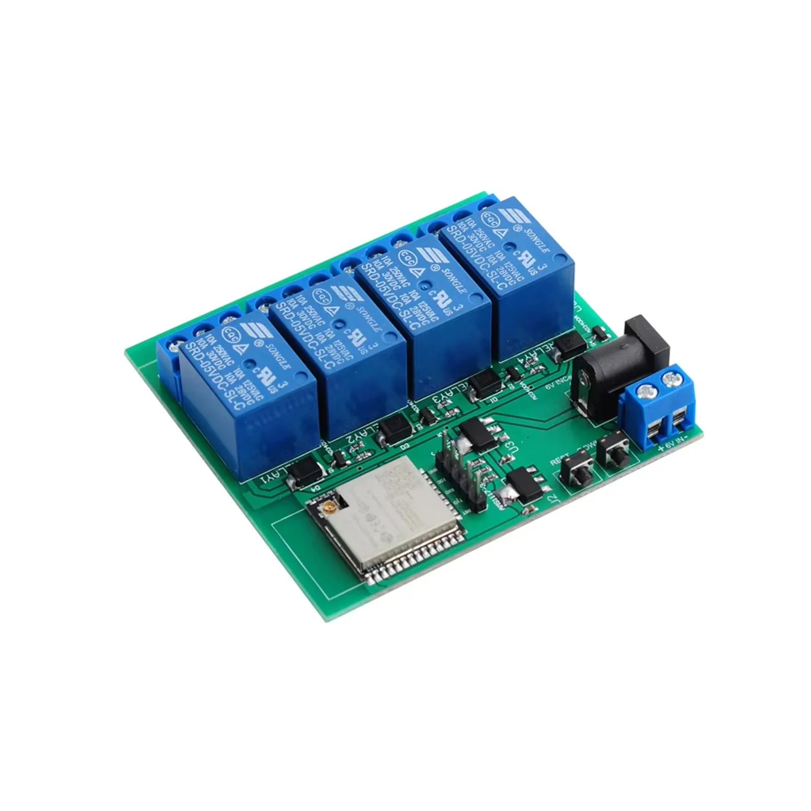 โมดูลรีเลย์ไร้สาย ESP32 4 ช่อง - Smart Home Project บทวิจารณ์และราคา