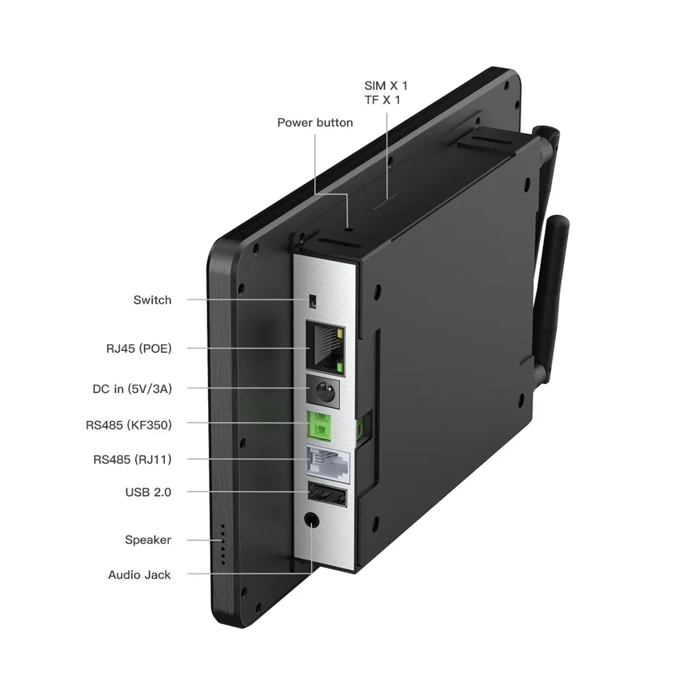 DC ในขนาด 8 นิ้ว ≥5.0 นิ้ว, P8 - Smart Home Control Panel บทวิจารณ์และราคา
