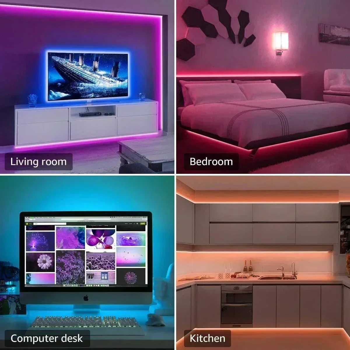 ไฟ LED RGB อัจฉริยะสำหรับเล่นเ - Voice Control Light Bulb บทวิจารณ์และราคา