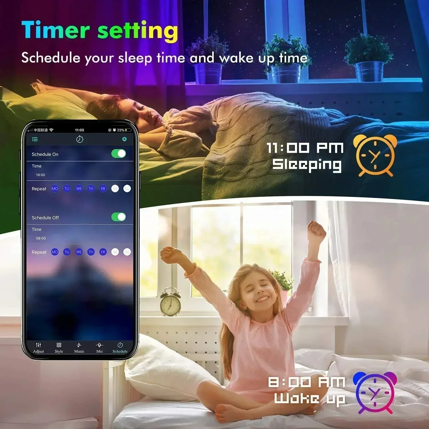 ไฟ LED RGB อัจฉริยะสำหรับเล่นเ - Voice Control Light Bulb บทวิจารณ์และราคา