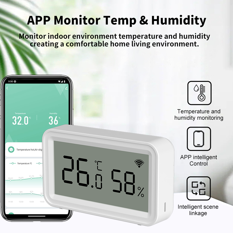 ทูยา ซิกบี ไวไฟเซ็นเซอร์อุณหภู - Smart Home Yandex บทวิจารณ์และราคา