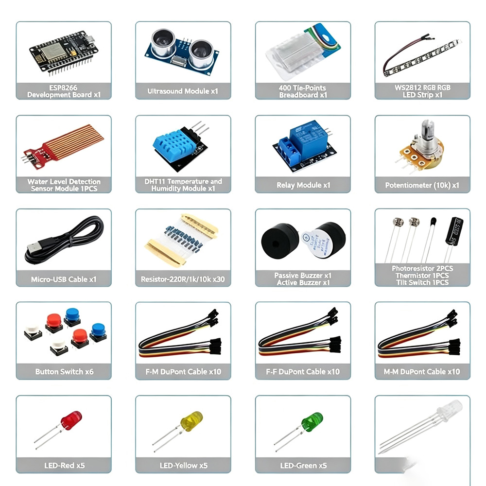 ชุดเริ่มต้นบอร์ดพัฒนา WiFi ESP - Smart Home Esp8266 บทวิจารณ์และราคา