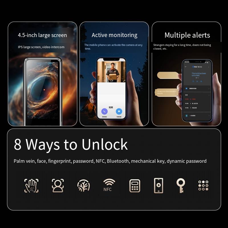 กุญแจล็อคดิจิตอลอัจฉริยะ YN S1 - Smart Home Xiaomi บทวิจารณ์และราคา