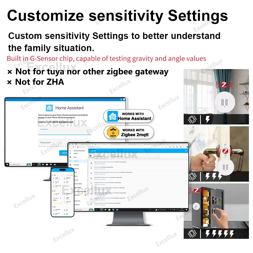 Zigbee 3.0 สมาร์ทเซ็นเซอร์การส - Smart Home Gadgets บทวิจารณ์และราคา