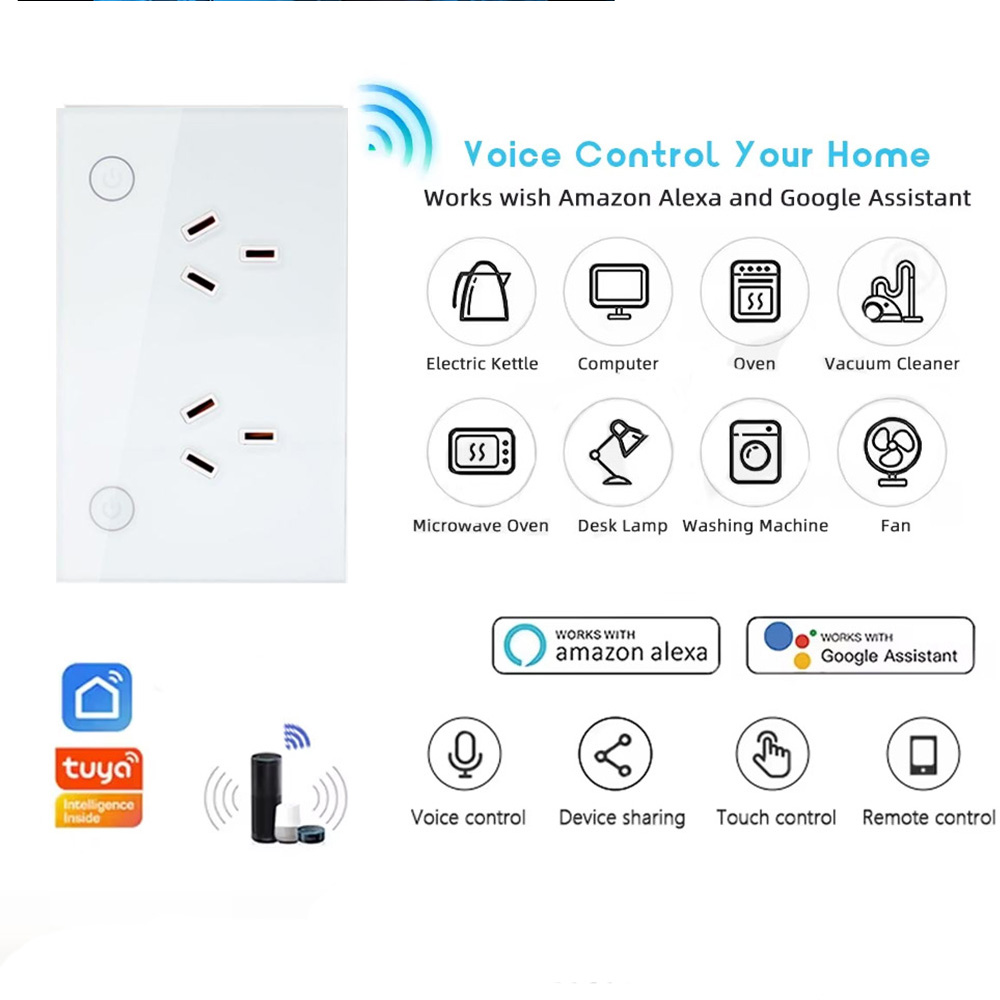 ปลั๊กไฟอัจฉริยะ Zigbee Wi-Fi M - Smart Home Control Panel บทวิจารณ์และราคา