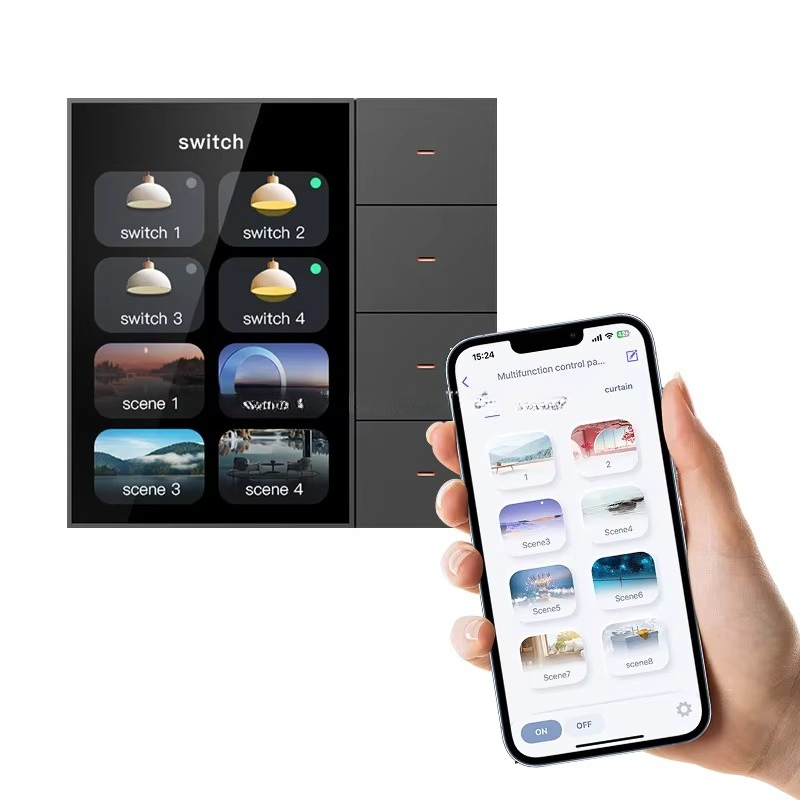 สวิตช์อัจฉริยะ F3 Pro หน้าจอสั - Smart Home Control Panel บทวิจารณ์และราคา