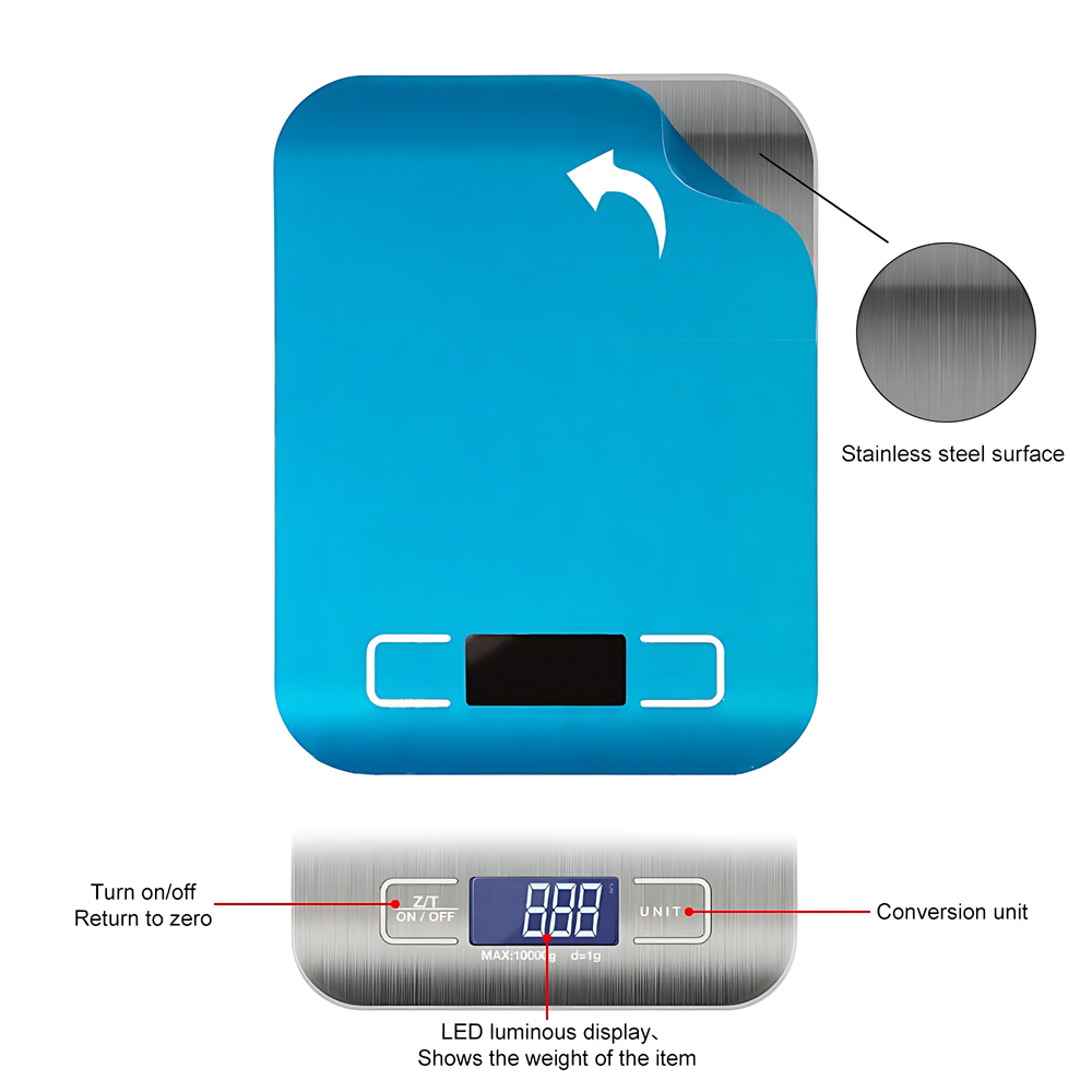 5 กก./10 กก.สแตนเลสสตีลเครื่อง - Smart Home Utensils บทวิจารณ์และราคา