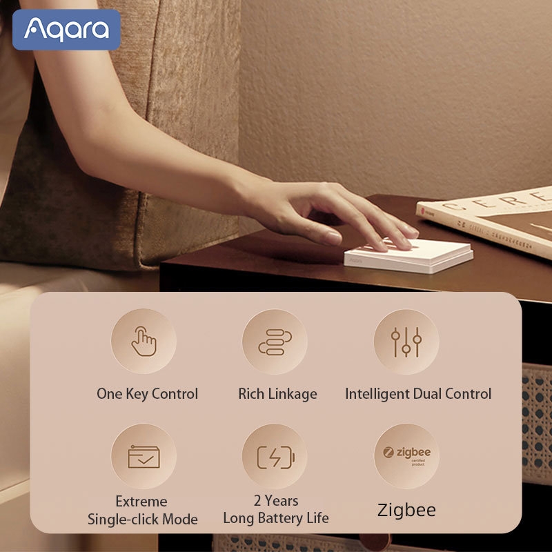 Original Aqaraสวิทช์ผนังE1 รุ่ - Smart Home Xiaomi บทวิจารณ์และราคา