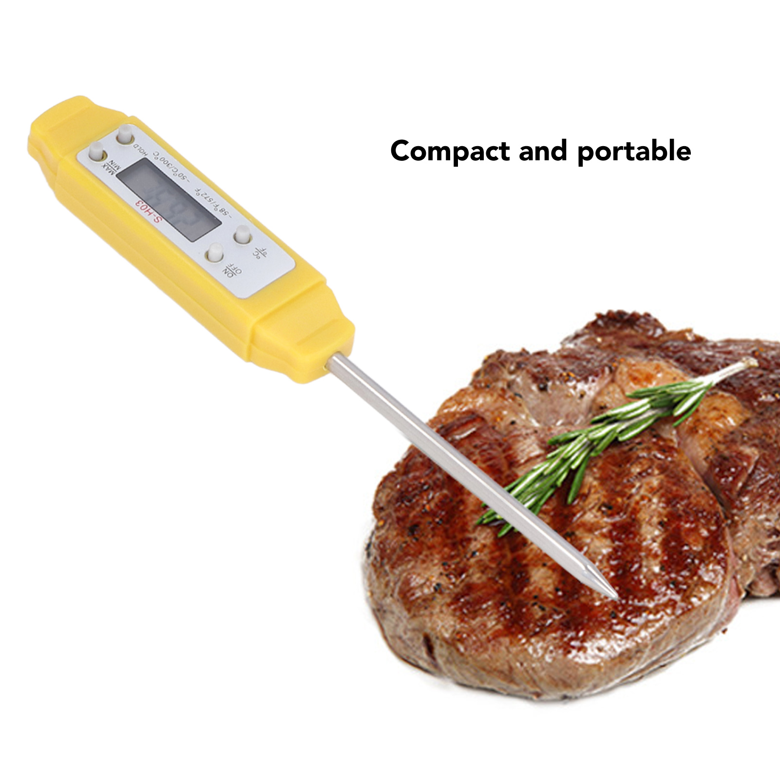 เครื่องวัดอุณหภูมิอาหารดิจิตอล - Smart Home Utensils บทวิจารณ์และราคา