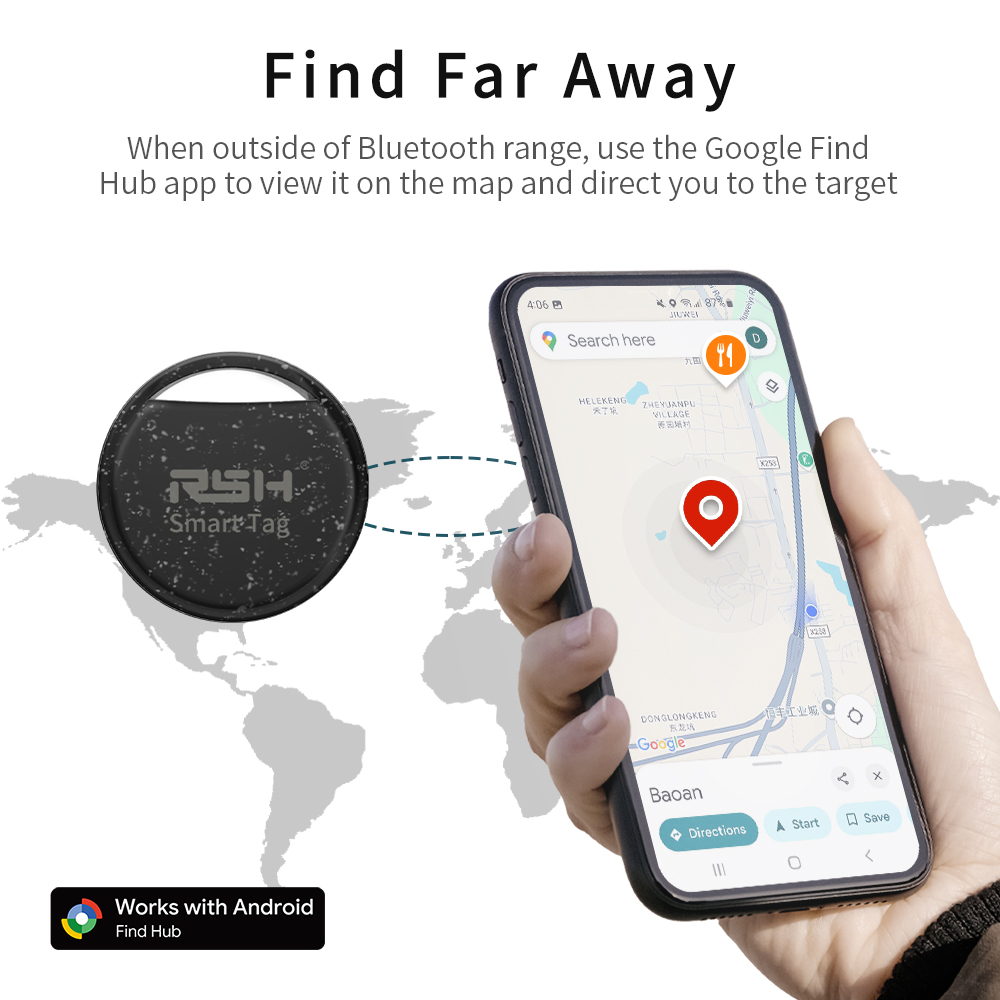 RSH 4PCS อุปกรณ์ติดตามสมาร์ทโฮ - Smart Home Hub Samsung บทวิจารณ์และราคา