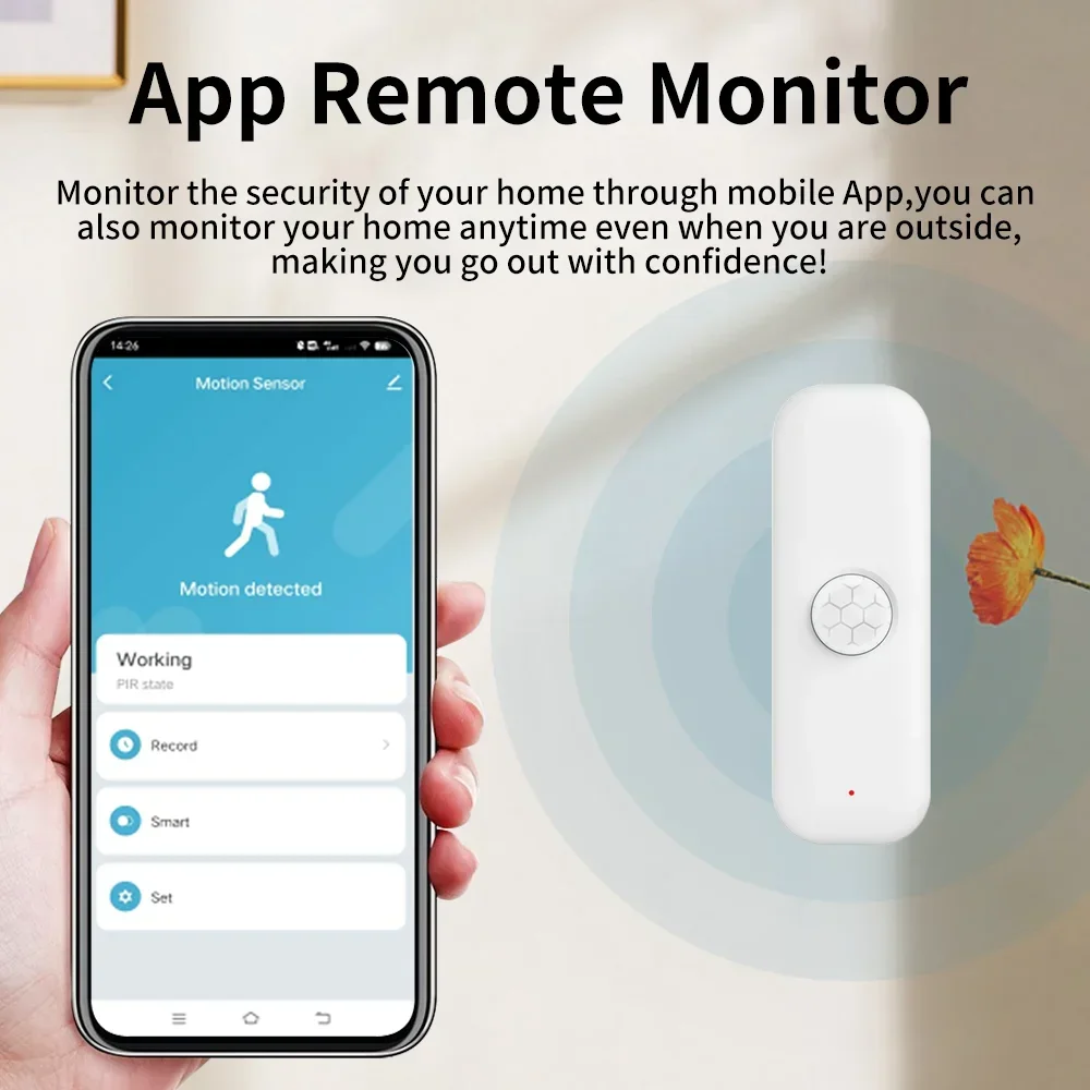 Tuya WiFI Motion Sensor PIR สม - Smart Home Gadgets บทวิจารณ์และราคา