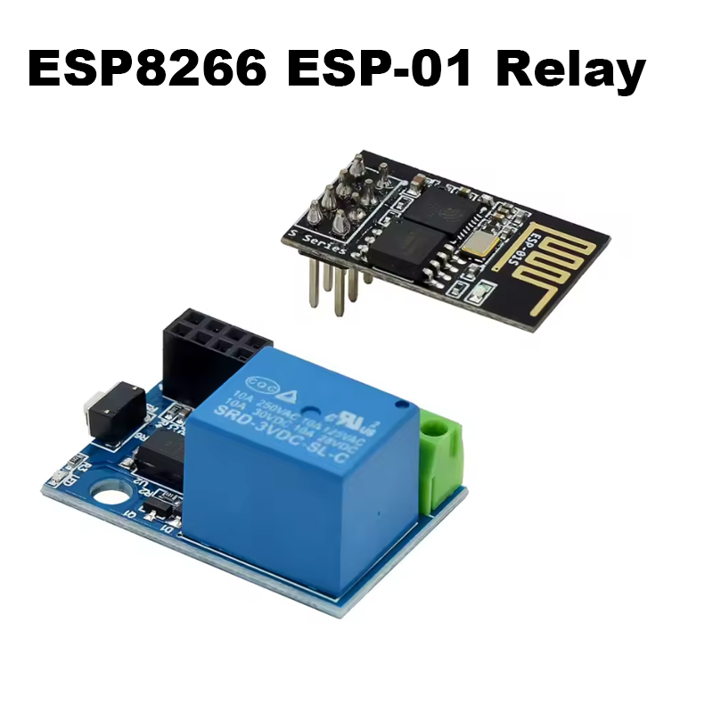 ESP8266 ESP-01S 5V ไวไฟรีเลย์โ - Smart Home Esp8266 บทวิจารณ์และราคา